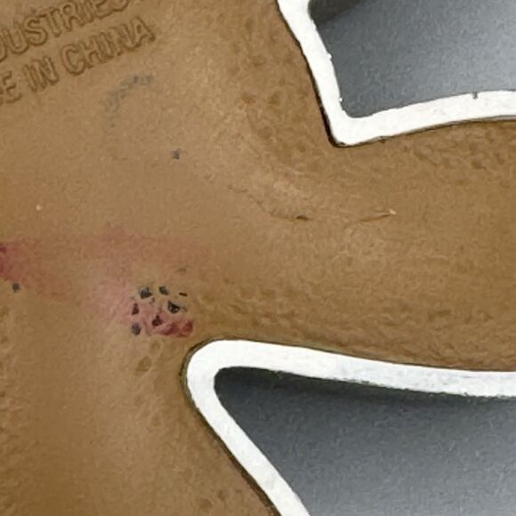 Vtg Matrix Industries Limited Gingerbread Boy Christmas Ornament Santa Hat Bell - Picture 4 of 6